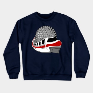 Monorail To Tomorrow Crewneck Sweatshirt